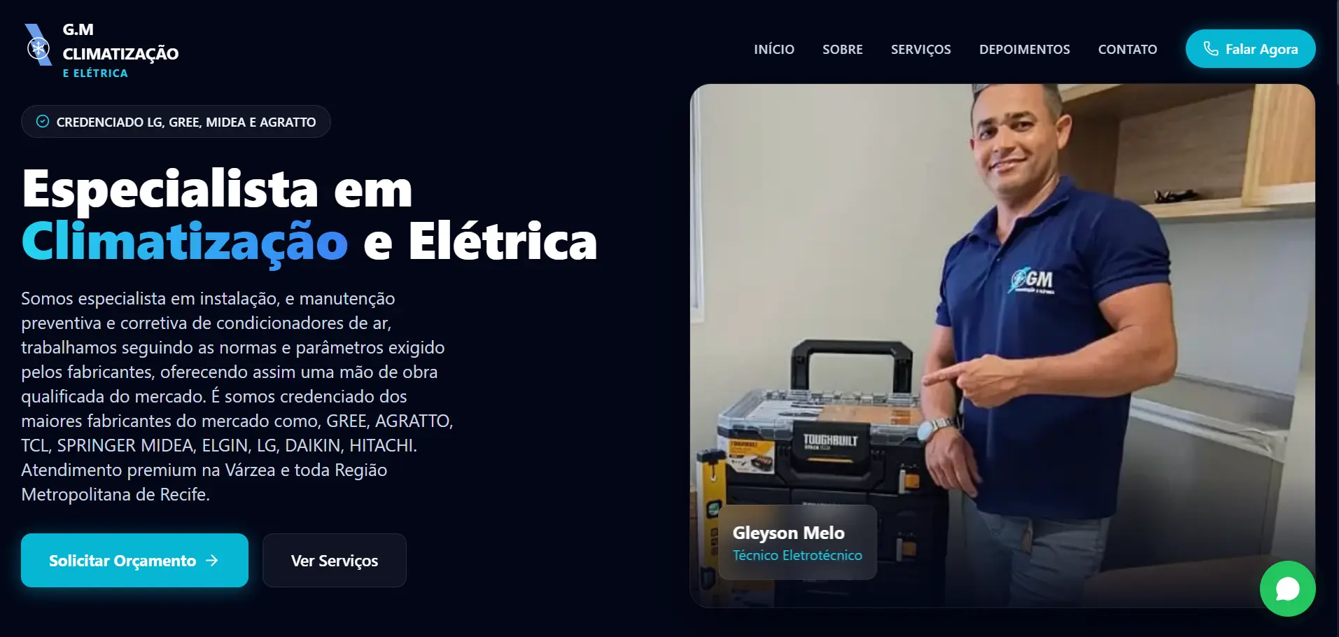 GM Climatização e Elétrica